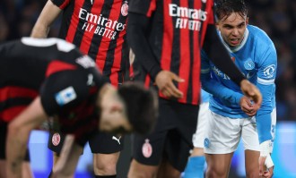 意甲第31轮：波利塔诺建功 那不勒斯1-0AC米兰