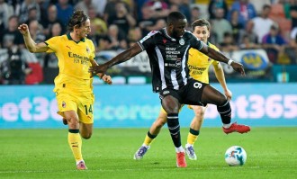 意甲：AC米兰3-0客胜乌迪内斯，圣地亚哥-希门尼斯延续进球荒