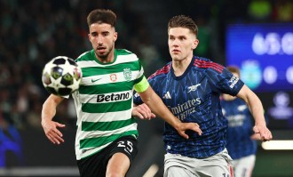 欧冠-马丁内利助攻哈弗茨91分钟绝杀 阿森纳1-0葡体占先机