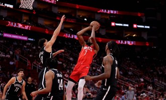 杜兰特19+6申京21+6 火箭大胜篮网取首胜